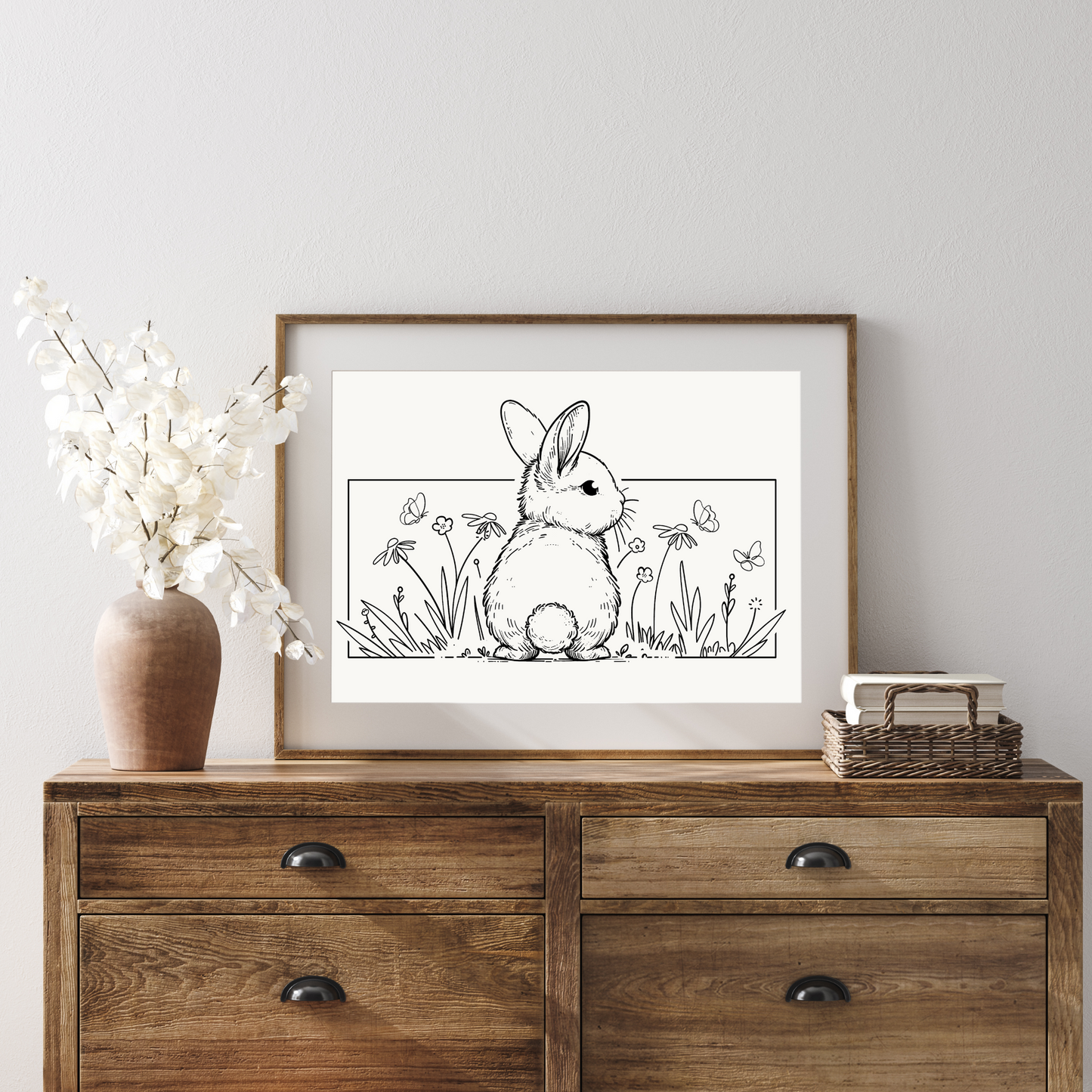 Poster A4 "easter bunny"