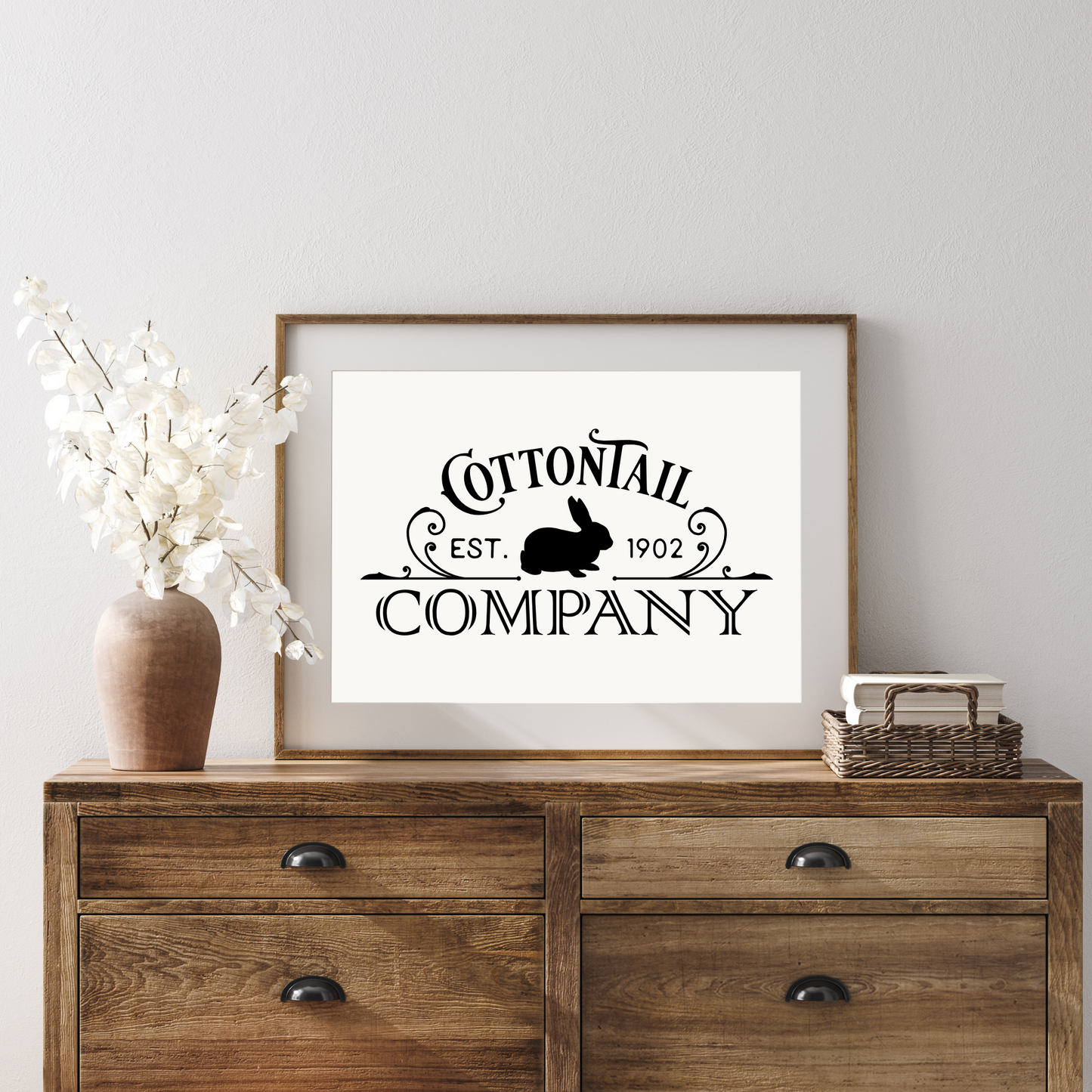 Poster A4 "cottontail company"