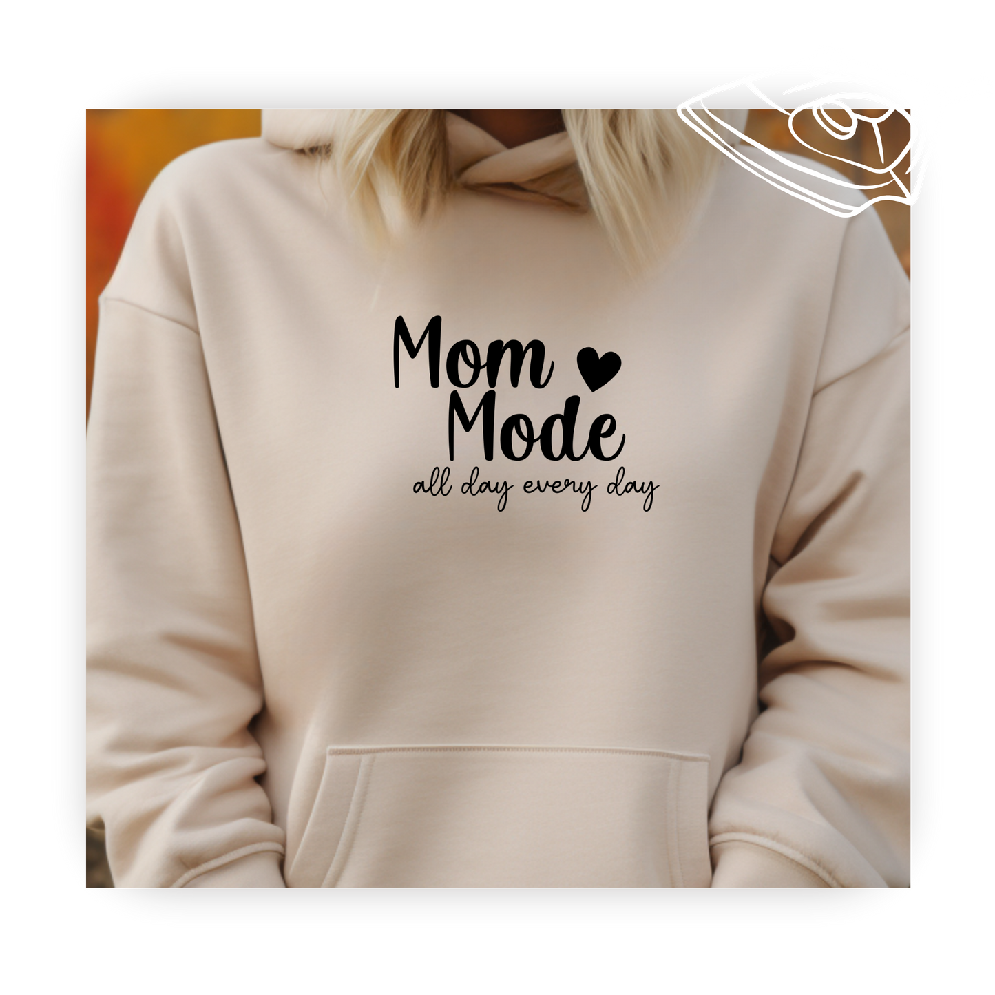 Bügelbilder "Mom mode"