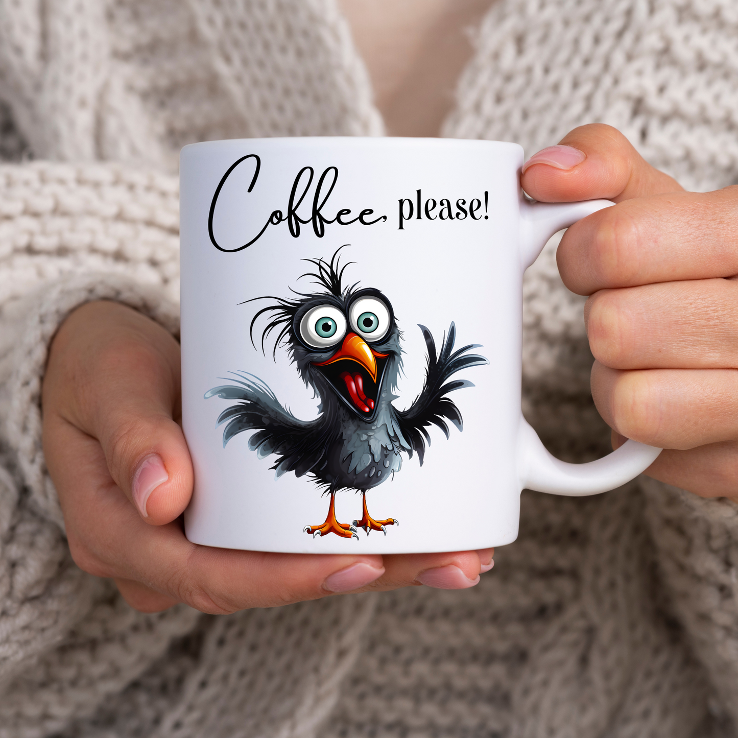 Tasse "Coffee please - Bird"