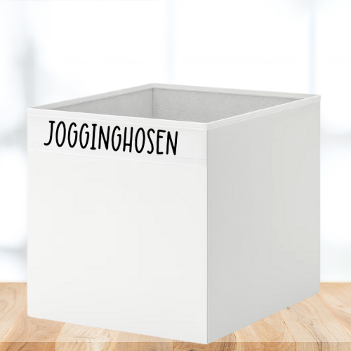 Beschriftungen für Ikea Dröna Box